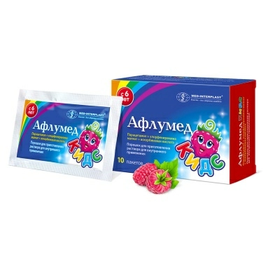 Афлумед® Кидс порошок для приготовления раствора для приема внутрь в пакетах №10