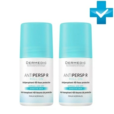 DERMEDIC ANTIPERSP R ROLL-ON НАБОР 1+1 роликовый антиперспирант 60мл