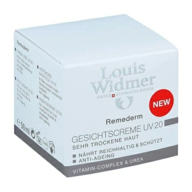 Louis Widmer Ремедерм крем для лица (для очень сухой кожи) UV 20, 50 мл