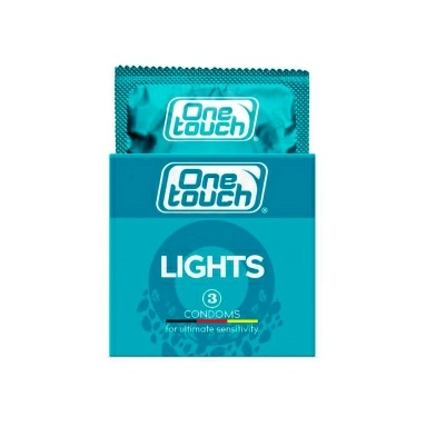 One Touch Lights Презервативы, 3 шт