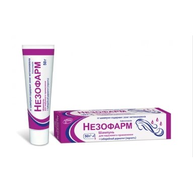 Незофарм шампунь лекарств.20мг/г в тубах 50г в уп №1