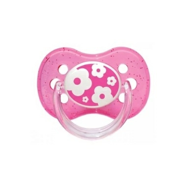 Canpol babies Пустышка-соска силиконовая (круглая 0-6 мес) 22/410