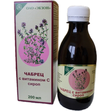 Чабрец с витамином С сироп 200мл №1