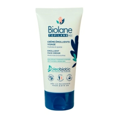 BIOLANE TOPILANE AD CREME VISAGE EMOLIENTE/ BIOLANE TOPILANE Детский смягчающий крем для лица 50 мл