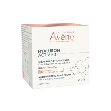 AVENE HYALURON ACTIV B3 Крем мультиинтенсивный омолаживающий ночной 40 мл