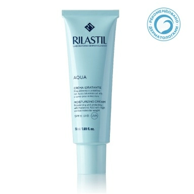 Rilastil AQUA Увлажняющий защитный крем SPF 15, 50 мл