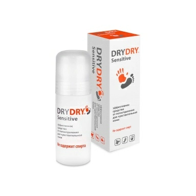 Антиперспирант/Cредство для чувствительной кожи DRYDRY DE Sensitive/ДРАЙДРАЙ ДЕ Сенситив 50 мл
