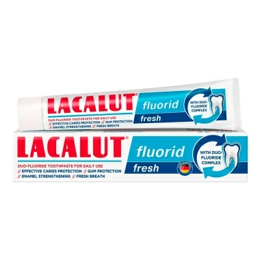 Lacalut Fluorid fresh зубная паста , 75мл