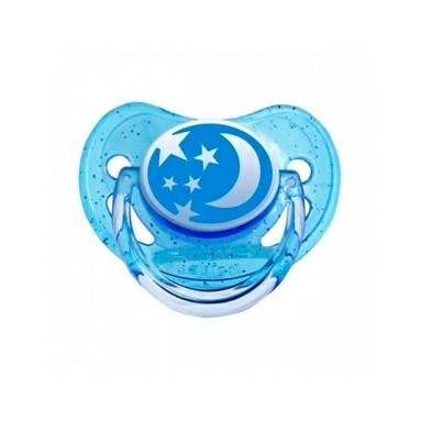 Canpol babies Пустышка-соска силиконовая (ортодонтическая), 0-6 мес. 1шт. 22/506