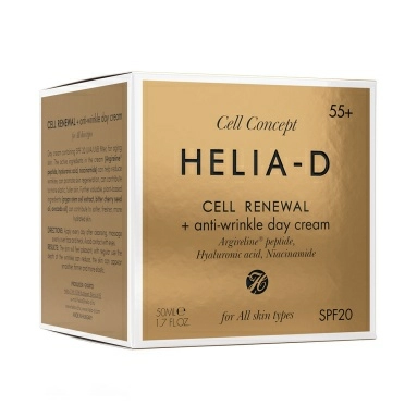 Helia-D Cell Concept «Обновление клеток» Крем дневной против морщин 55+ SPF 20 50 мл