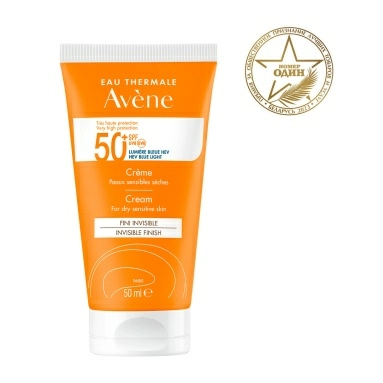 AVENE Крем солнцезащитный для лица и шеи SPF50+ 50 мл