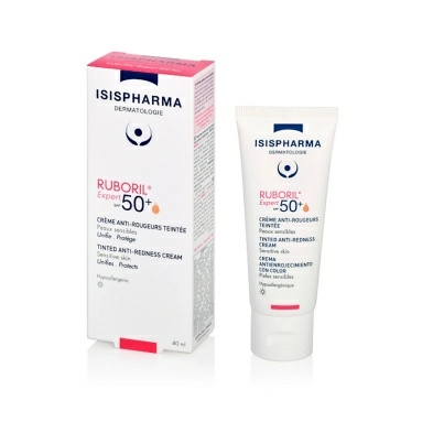 ISISPHARMA RUBORIL Expert SPF 50+ крем для чувствительной кожи склонной к
 покраснению, 40мл