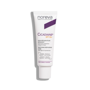 NOREVA ЦИКАДИАН SPF 50+ восстанавливающий cмягчающий крем, 40 мл