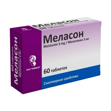 Меласон таблетки 3мг №10х6