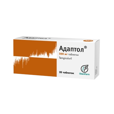 Адаптол таблетки 500мг №10х2