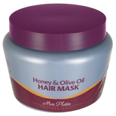 Mon Platin Professional Маска для волос на основе оливкового масла и меда 500 мл