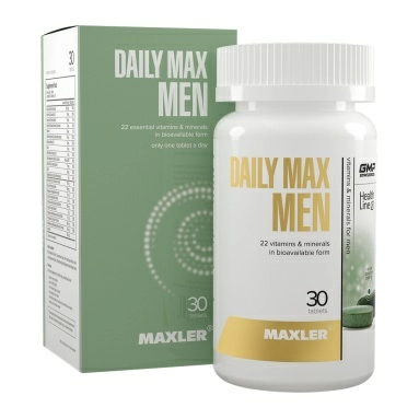 MAXLER БАД «Дейли Макс Мен» таблетки №30