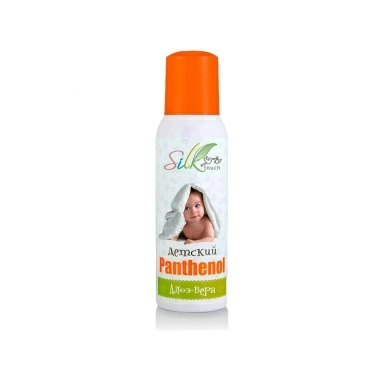 Пантенол детский Пена-спрей с гелем Алоэ-вера для ухода за кожей лица и тела, 130 мл