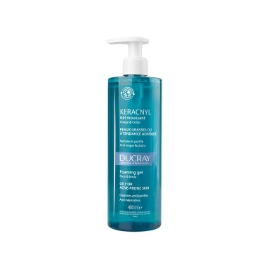DUCRAY KERACNYL Очищающий гель для лица и тела 400 мл