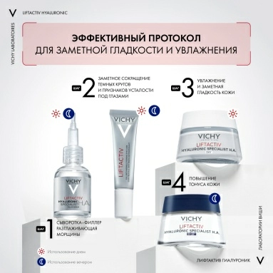 Vichy Liftactiv Supreme Крем дневной против морщин для упругости и увлажнения для нормальной и комбинированной кожи, 50 мл