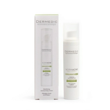 Dermedic NORMACNE Матирующий увлажняющий крем 40мл