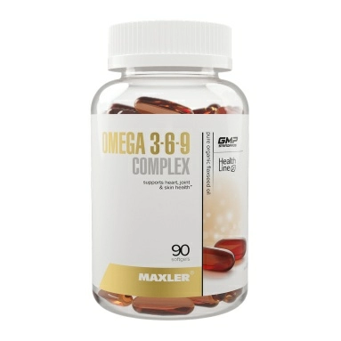 MAXLER БАД «Омега 3-6-9 Комплекс» капсулы №90