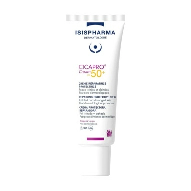 ISISPHARMA CICAPRO CREAM SPF50+ крем защитный восстанавливающий SPF 50+, 40 мл