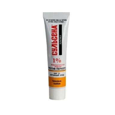 Сульсена Паста 1% против перхоти Средство по уходу за кожей волосистой части головы, 40 мл