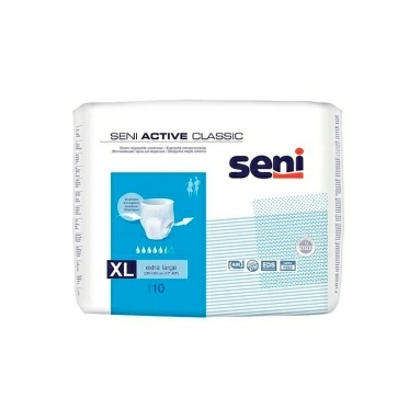 SENI ACTIVE CLASSIC extra large Трусы впитывающие для взрослых 10 шт