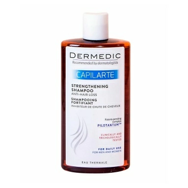Dermedic CAPILARTE Шампунь укрепляющий, приостанавливающий выпадение волос 300мл