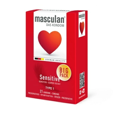 Презервативы "Masculan"(№21) Sensitive (нежные)