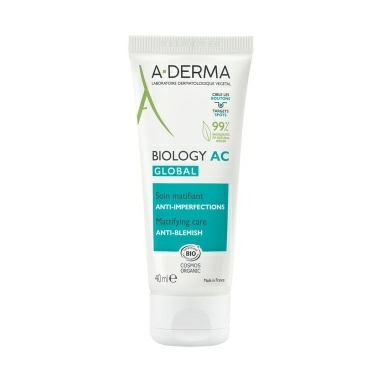 A-DERMA BIOLOGY AC GLOBAL Крем для комплексного ухода за проблемной кожей 40 мл