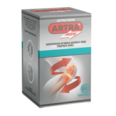 Артра® МСМ, БАД таблетки №60