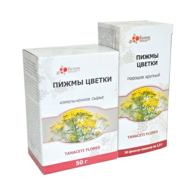 Пижмы цветки пор.крупн.1,5г в ф/п №20 в пачке