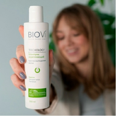 BIOVI Trichology Шампунь укрепляющий против выпадения волос 250 мл