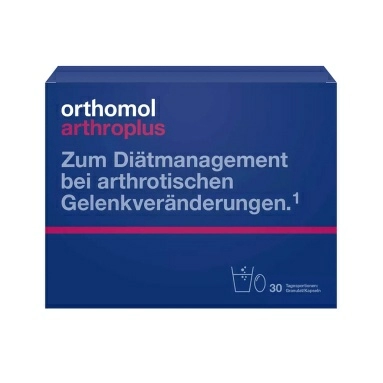 ORTHOMOL БАД "Ортомоль® Артро Плюс" ("Orthomol® Arthro plus") №30 (порошок по 15 г, капсулы)