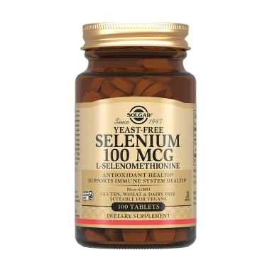 Solgar Селен 100 мкг, БАД таблетки №100