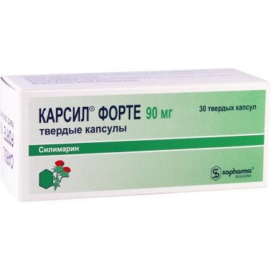 Карсил капсулы 90мг №6х5