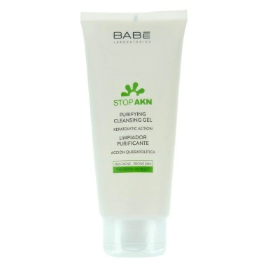 "LABORATORIOS BABE" Очищающий гель для умывания, 100 мл/STOP AKN PURIFYING CLEANSING GEL 100ml