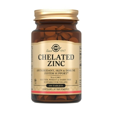 Solgar Хелат цинка, БАД таблетки №100