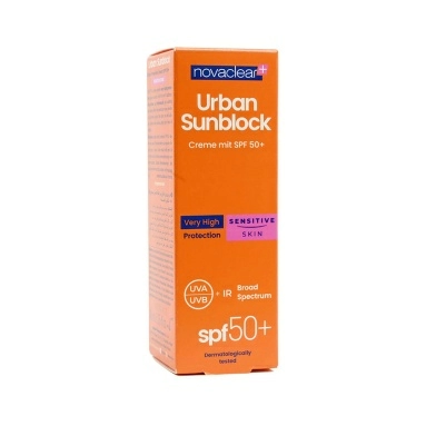 Novaclear Urban Sunblock Крем защитный для чувствительной кожи SPF50+, 40 мл