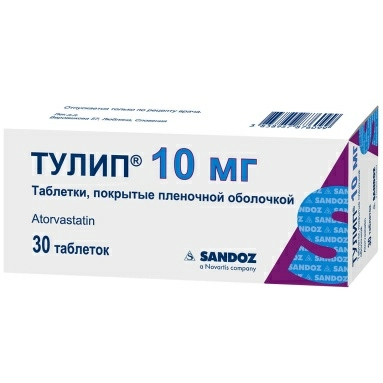 Тулип таблетки п/о 10мг №10х3