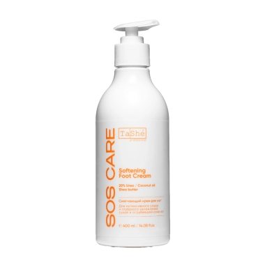 Tashe professional SOS care Softening foot cream Смягчающий крем для ног, 400 мл
