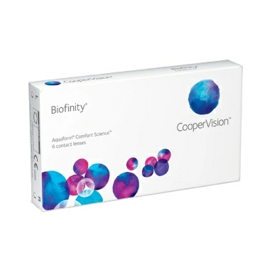 Линзы контактные мягкие Biofinity r.8,6 sph-3,25, 1 штука