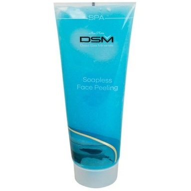 Mon Platin серия Dead Sea Minerals Гель-скраб для умывания (голубой), 250мл