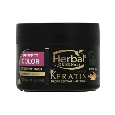 Herbal Originals Phyto Keratin Интенсивная маска для волос Защита цвета 300 мл