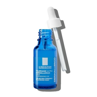 La Roche-Posay Toleriane Ultra Dermallergo Интенсивная успокаивающая сыворотка, активирующая защитную функцию кожи (для кожи лица и области вокруг глаз) 20мл