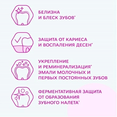 R.O.C.S. PRO Teens Зубная паста для детей и подростков Ягодная свежесть, 74 г