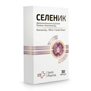 БАД Селеник с длительным высвобождением, капсулы №30