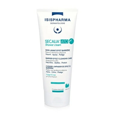 ISISPHARMA SECALIA ATO Shower Cream Очищающий крем-гель для душа для сухой кожи 200 мл